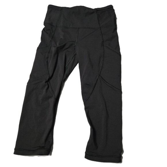 Lululemon Sz 4 Small Womens Black Leggings - Picture 1 of 4